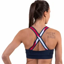Tape Bra Medium Impact Blue