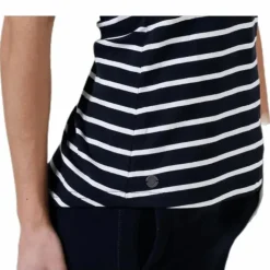 Taranto Tank Top Blue/White