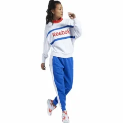 Te Linear Logo Crew TS Blue