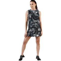 Team Dress Floral Purple/Black