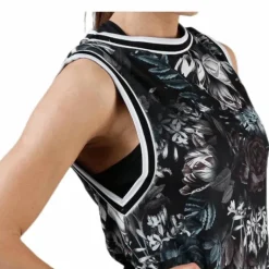 Team Dress Floral Purple/Black