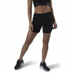 Tempo Luxe 5" Running Short Black