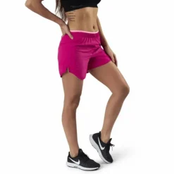 Tempo Luxe 5" Running Short Silver/Red