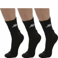 Tennis Trisper Socks 3pk White/Black