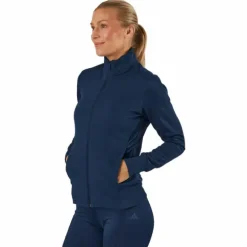 Textured Full-Zip Jacket Collegiate Navy