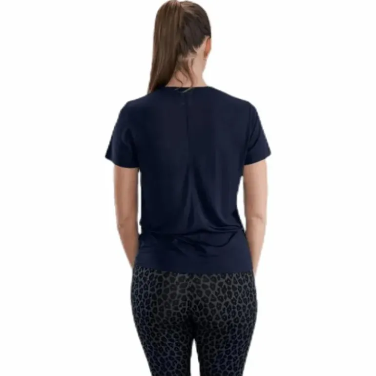 The-Shirt V-Neck Blue