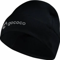 Thin Running Hat Wool Black