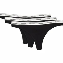 Thong 3pk Black