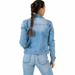 Tia Life Dnm Jacket Bb Lb Blue