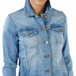 Tia Life Dnm Jacket Bb Lb Blue