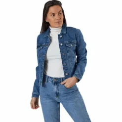 Tia Life Dnm Jacket Blue