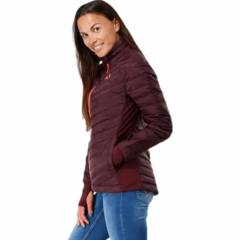 Tove Midlayer Full Zip Purple