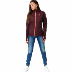 Tove Midlayer Full Zip Purple