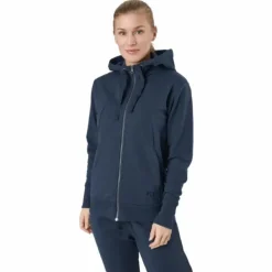 Traa Lounge Full-zip Hoodie Marin