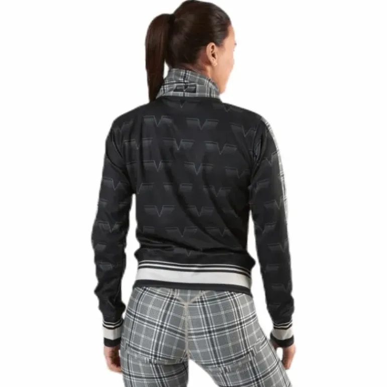 Track Jacket GLNCHCK 3 Black/Beige