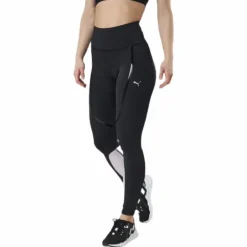 Train Bonded High Waist Full Tight Purple/Black