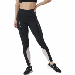 Train Bonded High Waist Full Tight Purple/Black