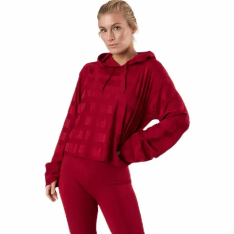 Train First Mile Mono Hoodie Red