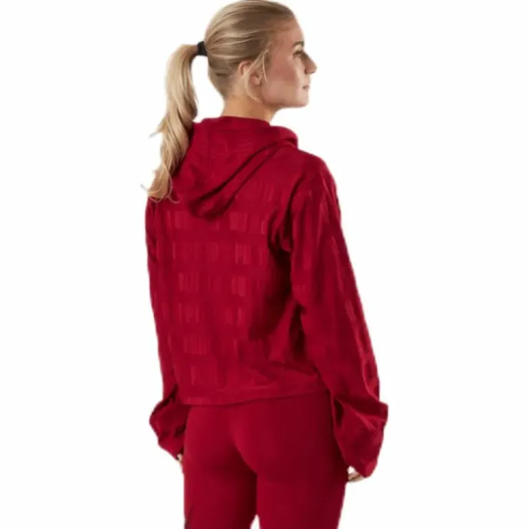 Train First Mile Mono Hoodie Red