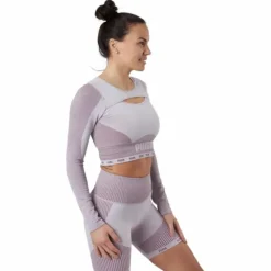 Train Formknit Seamless Long S Lavender Fog-grape Wine