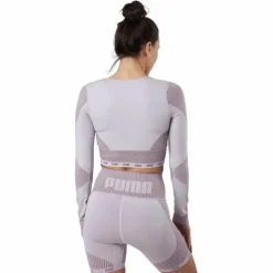 Train Formknit Seamless Long S Lavender Fog-grape Wine