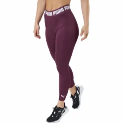 Train High Waist Full Tight Grape Wine