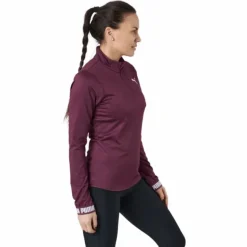 Train Puma Strong 1/4 Zip Grape Wine
