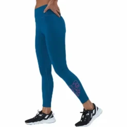 Train Shine High Rise 7/8 Tight Blue