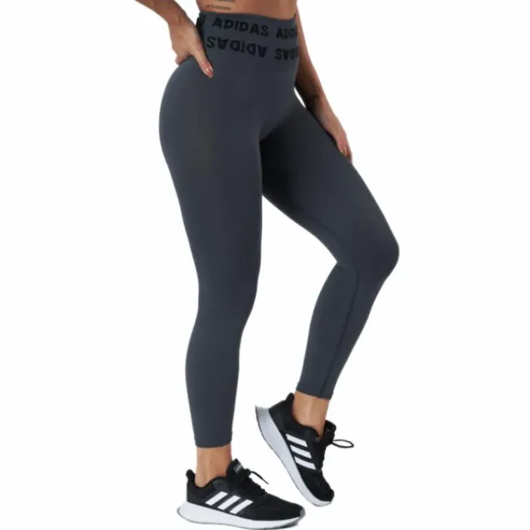 Training Branded Aeroknit 7/8 High Rise Tight Dgh Solid Grey