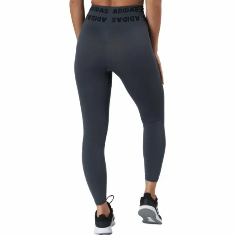Training Branded Aeroknit 7/8 High Rise Tight Dgh Solid Grey