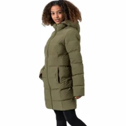 Transit Insulation Longline Jacket Green