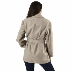 Trillion Belt Coatigan Pnt Beige