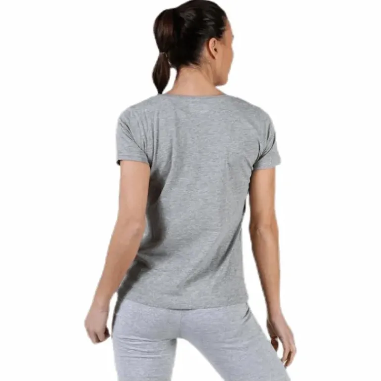 T-Shirt S/S, Logo Momba Grey