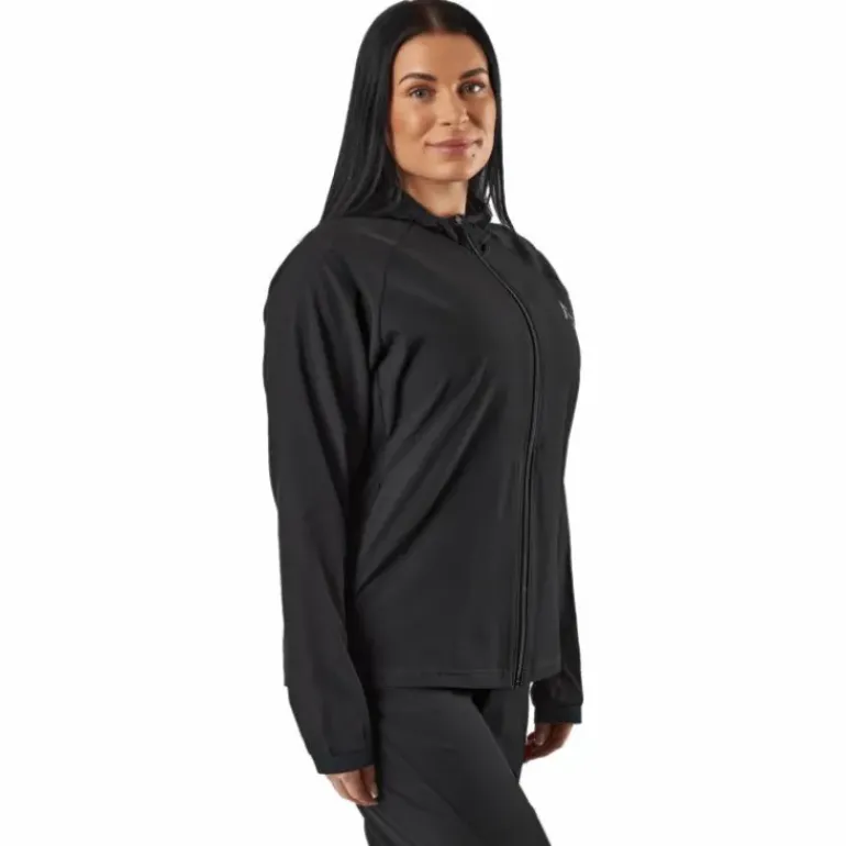 Tulip Hood Jacket Black