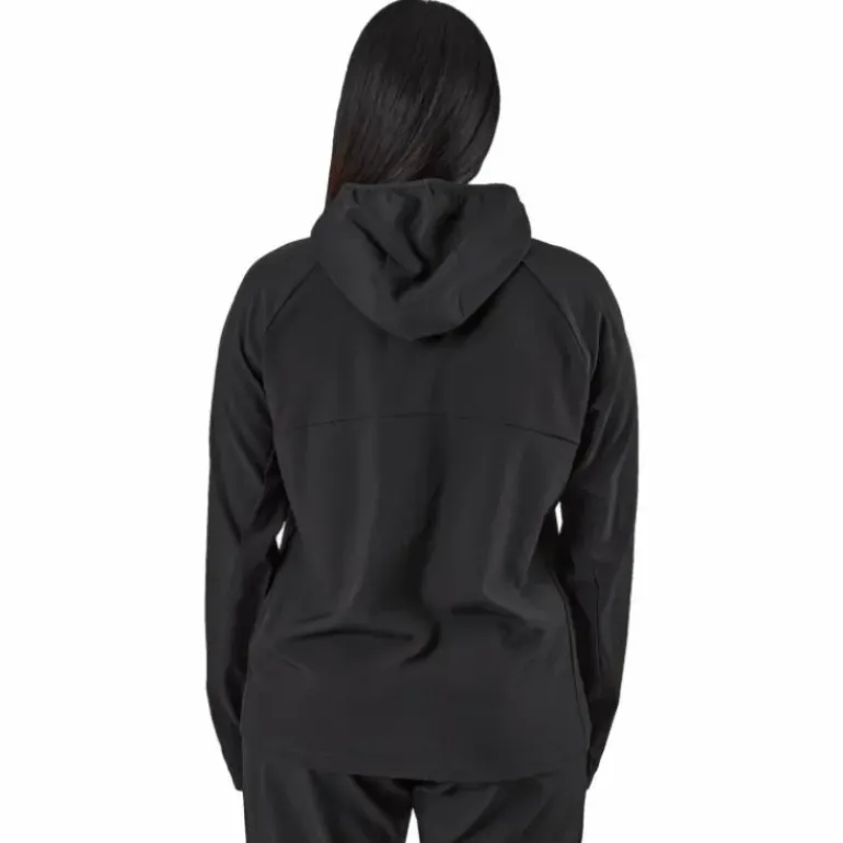 Tulip Hood Jacket Black