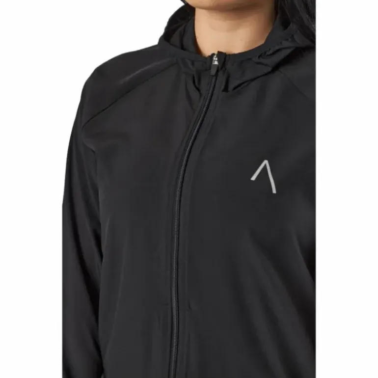 Tulip Hood Jacket Black