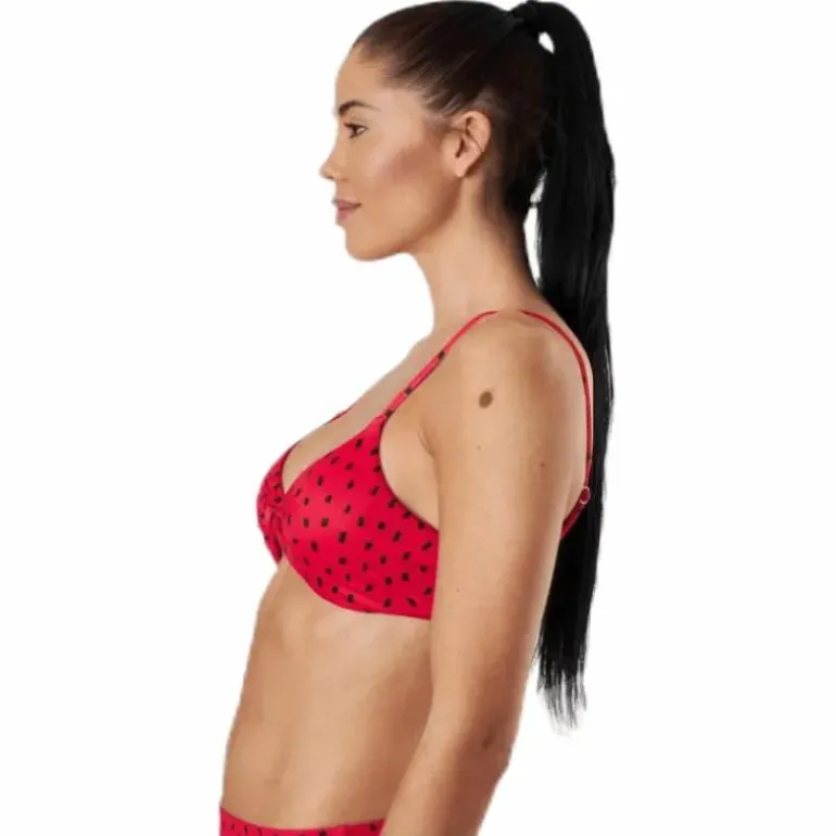 Turn It Up Bralette Red