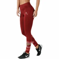 Twist Tights Red