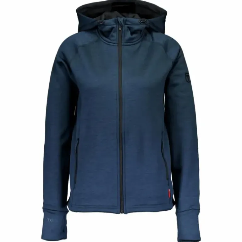 Txlite Hoodie Zip W Midnight Navy