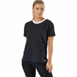 UA Charged Cotton SS Black