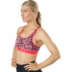 Ua Crossback Mid Print Penta Pink / Penta Pink / Blac