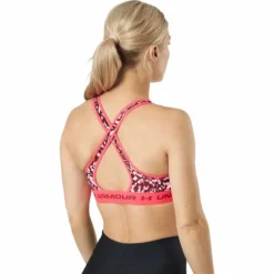 Ua Crossback Mid Print Penta Pink / Penta Pink / Blac