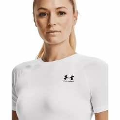 Ua Hg Authentics Comp Ss White