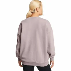 Ua Icon Hwt Flc Os Crew Tetra Gray
