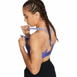 Ua Infinity Mid Bra Purple