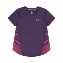 Ua Iso-chill Laser Tee Ii Tux Purple
