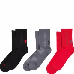 Ua 3-maker 3pk Mid-crew Red
