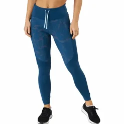 Ua Outrun The Cold Tight Ii Petrol Blue