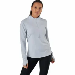 Ua Qualifier Run 2.0 1/2 Zip Halo Gray