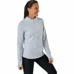 Ua Qualifier Run 2.0 1/2 Zip Halo Gray